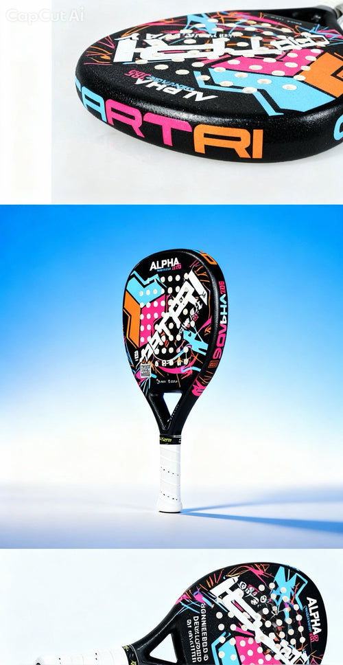 Cartri Alpha Centauri Padel-Schläger – Schwarz