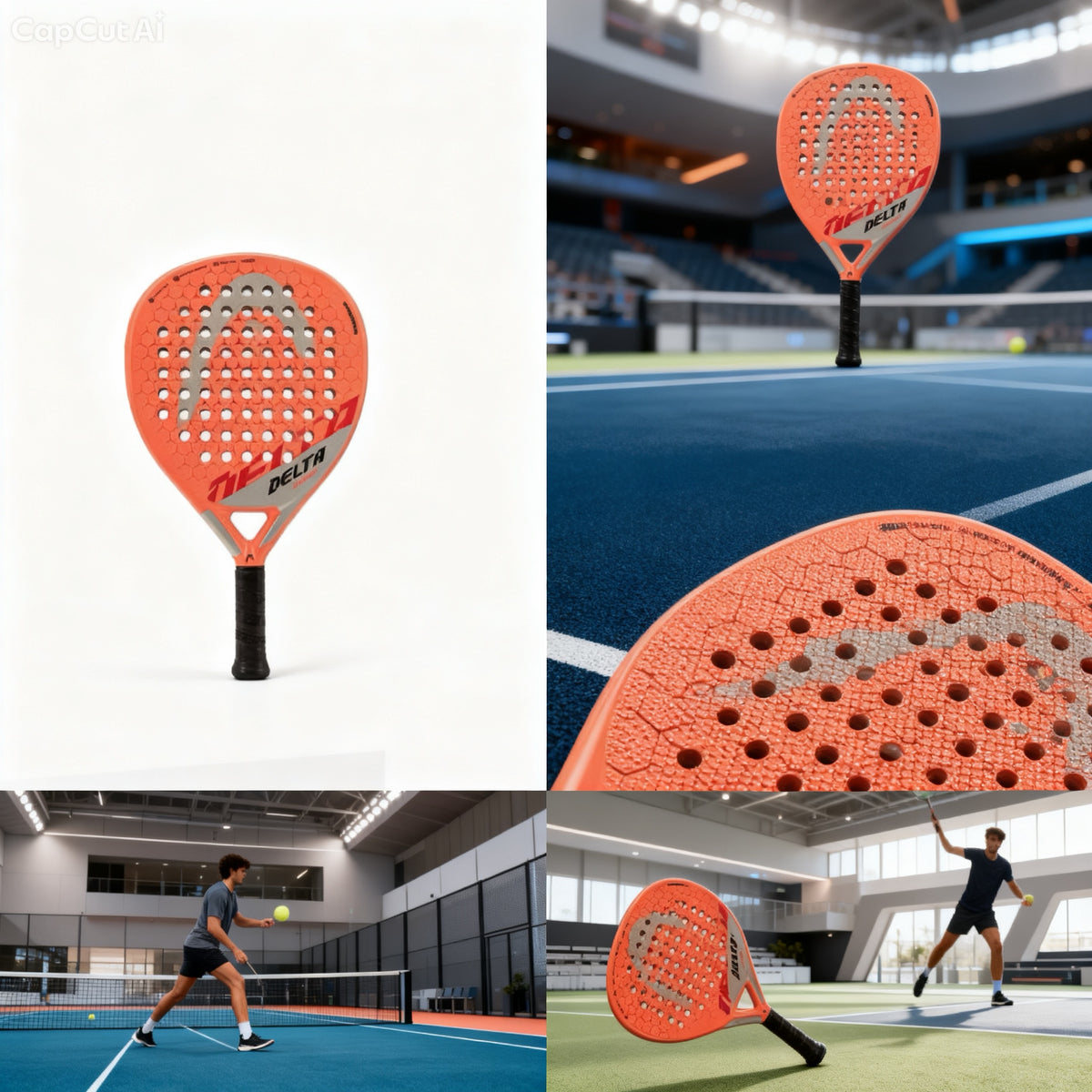 Head Delta Junior Padel-Schläger – Orange