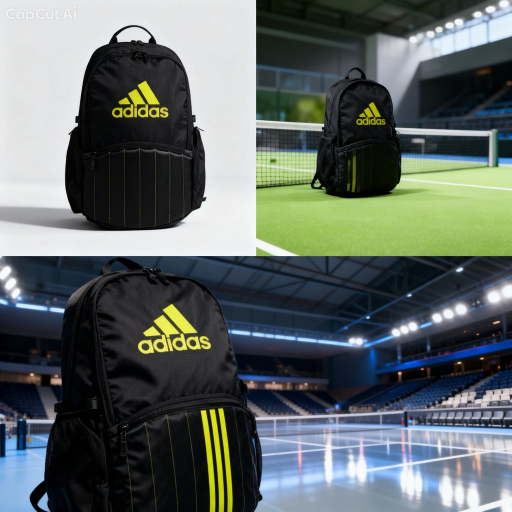 Adidas Protour Padel-Tasche – Schwarz